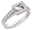 Bague 51 Bague Lilistone Or blanc Diamants 58 Facettes 31E00887