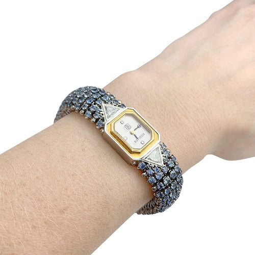 Montre Montre Repossi, deux ors, saphirs, diamants. 58 Facettes 32054