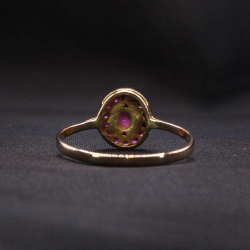 Bague 62 Bague rubis et diamants 58 Facettes