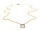 Collier Collier Or rose Diamant 58 Facettes 579208RV