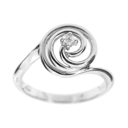 Bague 53 Bague solitaire diamant 0,05 ct 58 Facettes 16113