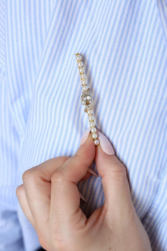 Broche Broche Barrette Or jaune Diamant 58 Facettes 2227409CN