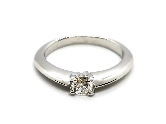 Bague 43 Bague Solitaire Or blanc Diamant 58 Facettes 1186483CD