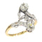 Bague 57 Diamond toi et moi ring 58 Facettes 21120-0105