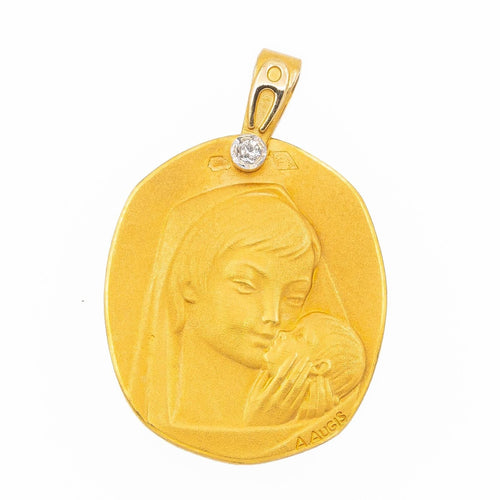 Pendentif Pendentif Religieux Or jaune diamant 58 Facettes 2275412CN