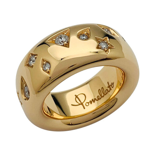 Bague 50 Bague Pomellato, "Iconica", or rose, diamants. 58 Facettes 31956