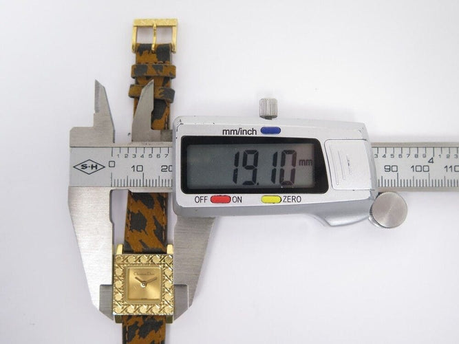 Montre montre CHRISTIAN DIOR la parisienne quartz 19mm plaque or + 4 bracelets 58 Facettes 254714