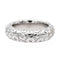 Bague 52 Chaumet Bague Jonc Or blanc 58 Facettes 2609070CN