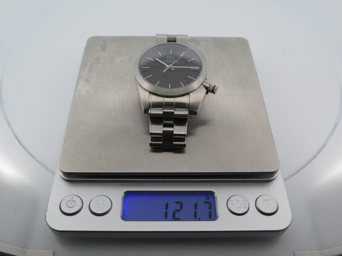 Montre montre DIOR HOMME chiffre rouge a03 084510 36 mm automatique acier 58 Facettes 252451