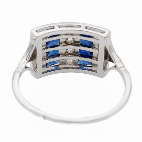 Bague 55.5 Bague Bandeau Platine Diamant 58 Facettes 2542735CN