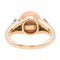 Bague 53 Bague Or jaune Corail 58 Facettes 2538673CN