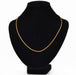 Collier Chaine maille gourmette or jaune 58 Facettes 13-137