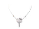 Collier collier VICTORIA CASAL pendentif hello kitty en or blanc 18k diamants 58 Facettes 253448