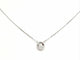 Collier Collier Or blanc Diamant 58 Facettes 579140RV