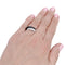 Bague 50 Bague Cartier, "Trinity", or blanc et céramique noire. 58 Facettes 32949