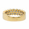 Bague 52 Bague Demi alliance Or jaune Diamant 58 Facettes 2711888CN