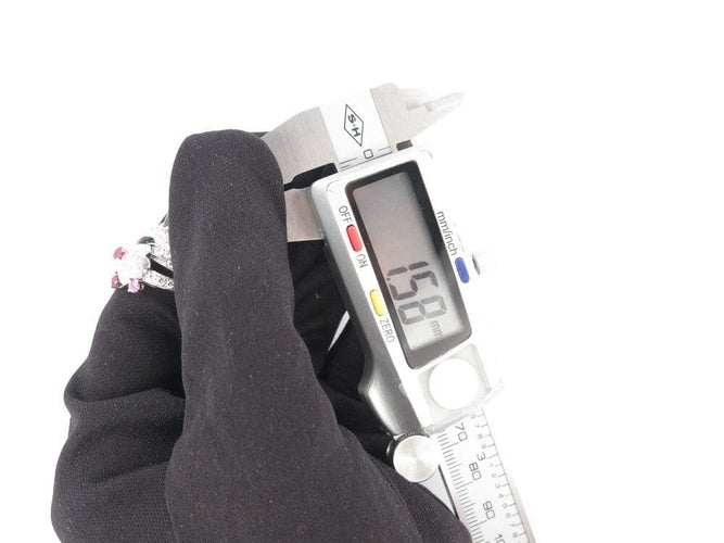 Bague 55 bague CHAUMET bee my love or blanc 18k diamant 1.1ct diamond 55 58 Facettes 250945