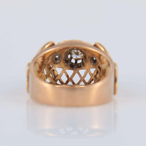 Bague Bague Vintage 1950 58 Facettes