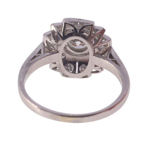 Bague 51 Bague Diamants Art déco 58 Facettes 23137-0327