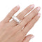 Bague 55 Bague Chaumet, "Anneau", en or blanc, diamants. 58 Facettes 32933