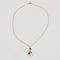 Collier Collier diamant rubis morganite sur or jaune 58 Facettes 21-723