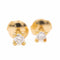 Boucles d'oreilles Boucles d'oreilles Puces Or jaune diamant 58 Facettes 2382025CN