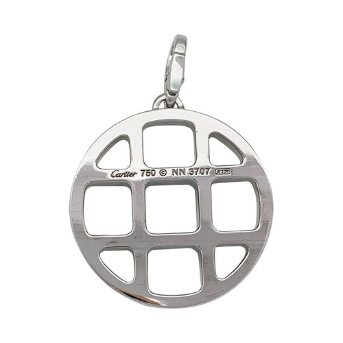 Pendentif Pendentif Cartier, "Pasha", or blanc, diamants. 58 Facettes 31794