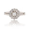 Bague 52 Bague diamant blanc en solitaire 58 Facettes 15-222A