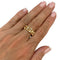 Bague 56 Bague or jaune diamants. 58 Facettes 31771