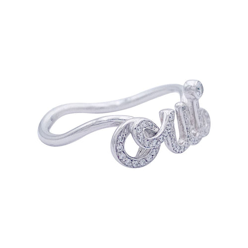 Bague 56 Bague Dior, Dioramour - Oui, or blanc, diamants. 58 Facettes 32603