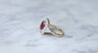 Bague 52 Bague Octogonale Rubis et Diamants 58 Facettes