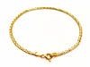 Bracelet Bracelet Maille haricot Or jaune 58 Facettes 1637052CN