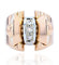 Bague 50 Bague tank diamants taillés en rose 58 Facettes 22-078