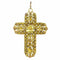 Pendentif Pendentif croix en filigrane d'or 58 Facettes 22298-0347