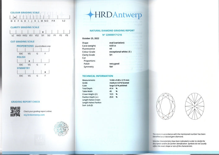 Bague 52 Bague de fiançailles Or blanc & diamants 58 Facettes 22294-0064