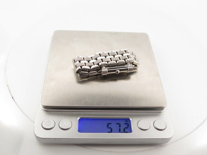 Montre montre O.J. PERRIN  diamants 8 bracelets 27 mm acier quartz 58 Facettes 256588