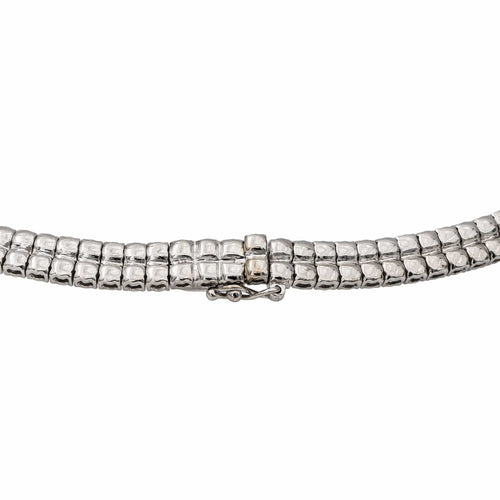 Collier Collier Rivière Or blanc Diamant 58 Facettes 2826005CN