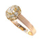 Bague 59 Bague en or rose, diamants 58 Facettes 22347-0071