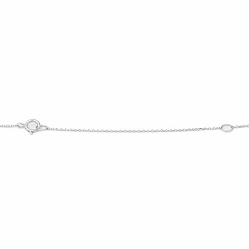 Collier Collier Pendentif Or blanc Diamant 58 Facettes 2335218CN