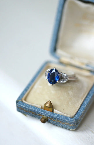 Bague Mellerio dits Meller - Bague saphir et diamants 58 Facettes