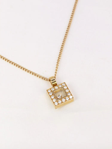 Pendentif Pendentif CHOPARD HAPPY DIAMOND diamants 58 Facettes J83