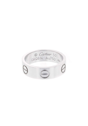 Bague 50 Bague CARTIER Love en Or Blanc 750/1000 58 Facettes 61017-56836