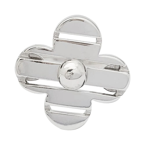 Bague 50 Bague Louis Vuitton or blanc. 58 Facettes 31899