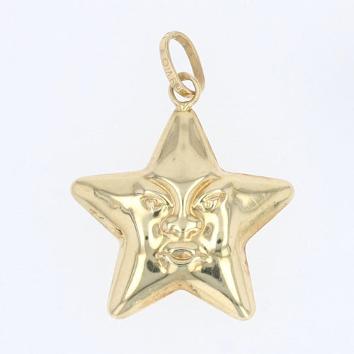 Pendentif Pendentif étoile or jaune 58 Facettes CVP42
