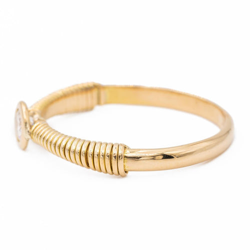 Bague 53 Bague Solitaire Or jaune Diamant 58 Facettes 2432031CN