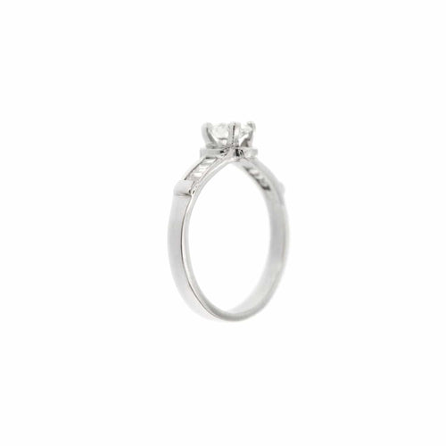 Bague 54 Bague Solitaire diamants 0,68 ct 58 Facettes 1608
