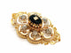 Broche Broche Art déco Or jaune Onyx 58 Facettes 1599613CN