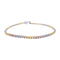 Bracelet Bracelet ligne diamants, 3 ors. 58 Facettes 32260