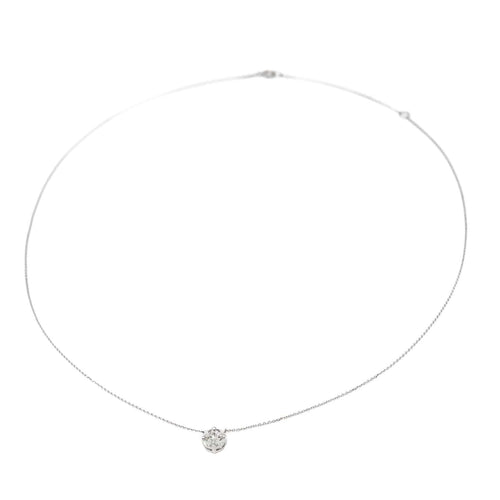 Collier Collier Pendentif Or blanc Diamant 58 Facettes 2335218CN