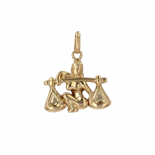 Pendentif Pendentif balance or jaune 58 Facettes CVP92